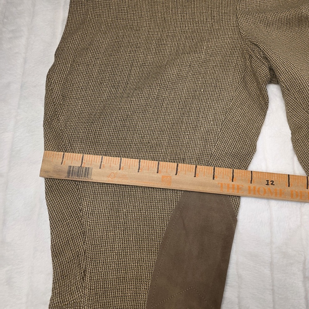 Ralph Lauren Purple‎ Label Owens Tick Weave Jodhpur Pants Womens 10 $1290 - Picture 10 of 12
